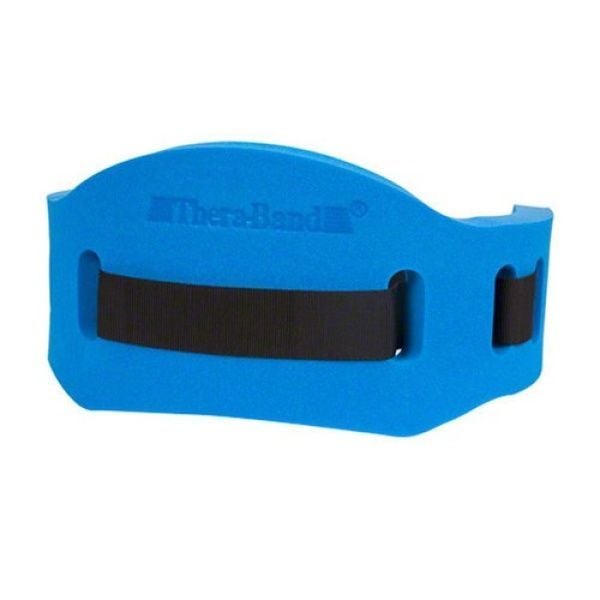 TheraBand® Aqua Belt / Blue:size:S / 210x780x28 mm Black Belt+Buckle