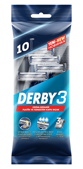 DERBY SAMURAI 3 10'LU POŞET