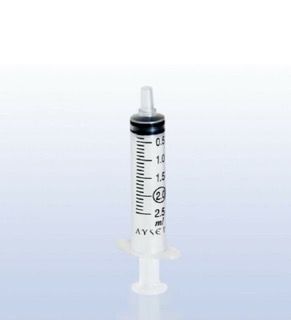 AYSET 2 ML ENJEKTÖR SİYAH 22 G