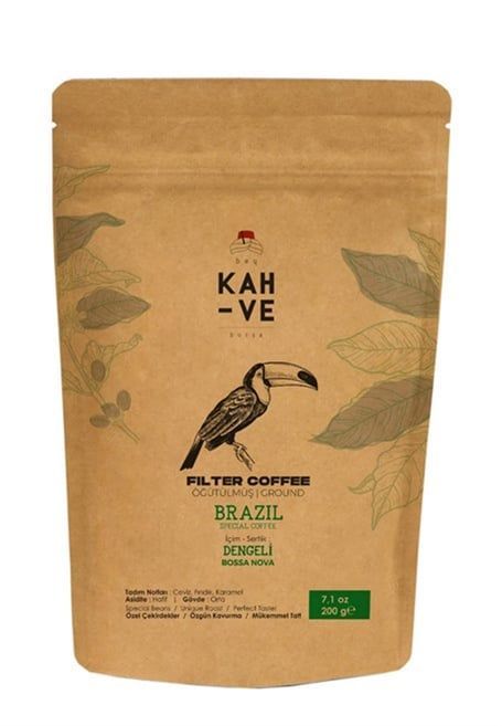 BEY KAHVE Brazil Bossa Nova Filter Coffee 200G