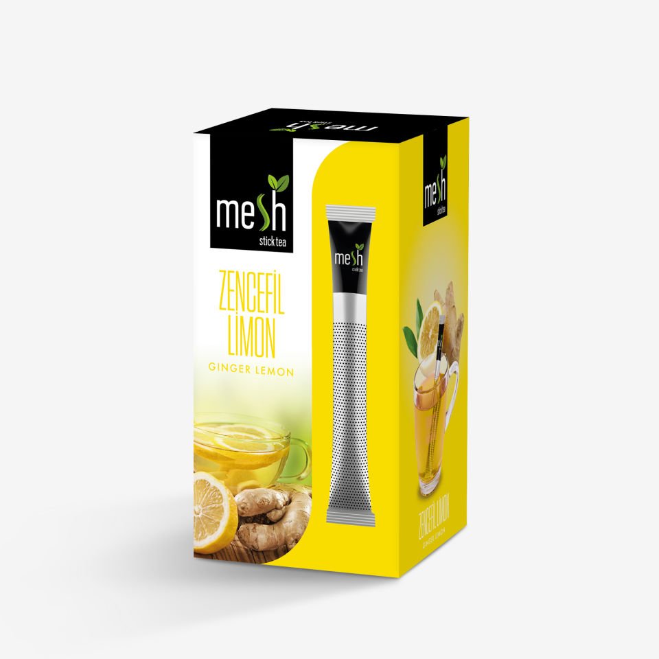 Mesh Stick Zencefil-Limon Bitki Çayı