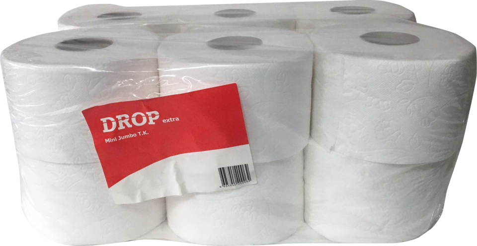Drop İçten Çekmeli Jumbo Tuvalet Kağıdı 6'lı 140 m (4 kg)