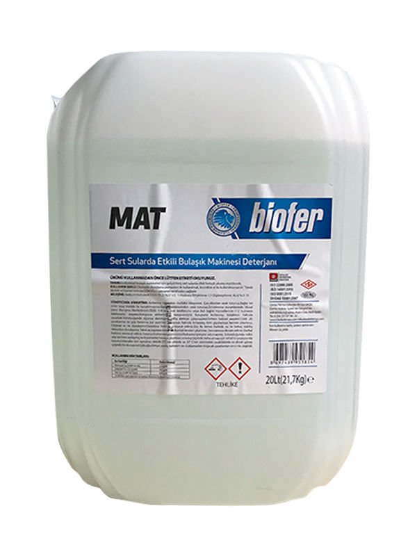 Biofer 21,7 kg Mat Bulaşık Makina Deterjanı