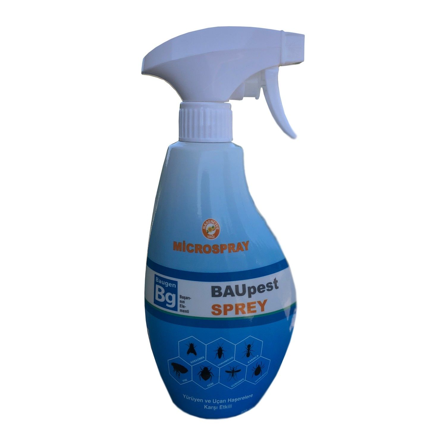 Microspray Micro Baupest Sprey Yürüyen ve Uçan Haşerelere Karşı Etkili 400 ml