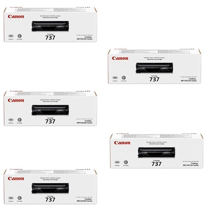 Canon CRG-737 Orjinal Toner 5'Lİ Avantaj Paket