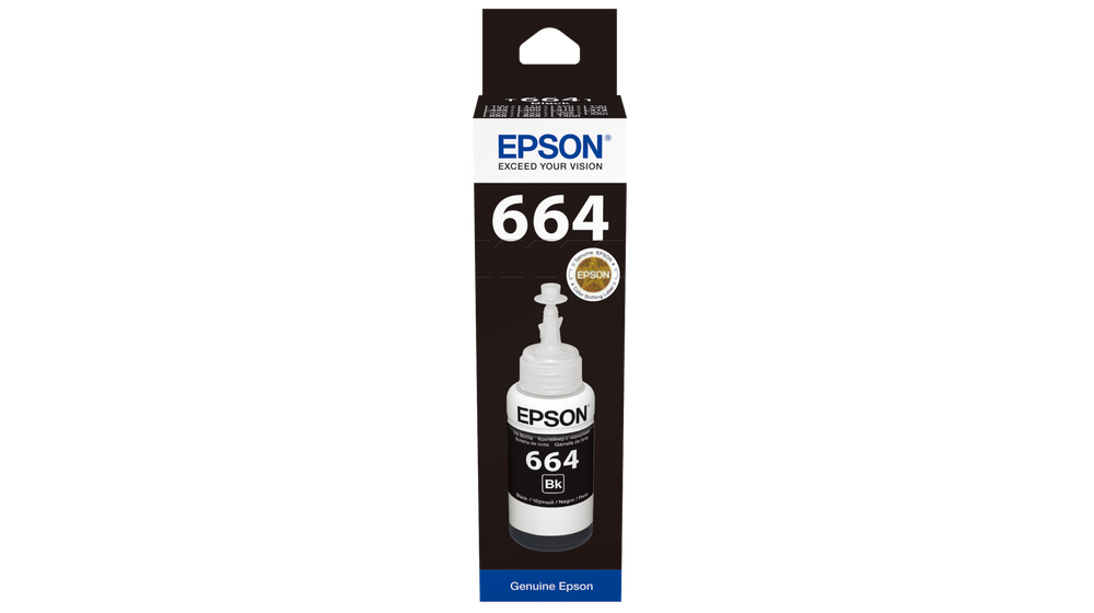 Epson T6641 Siyah Orjinal Mürekkep C13T66414A