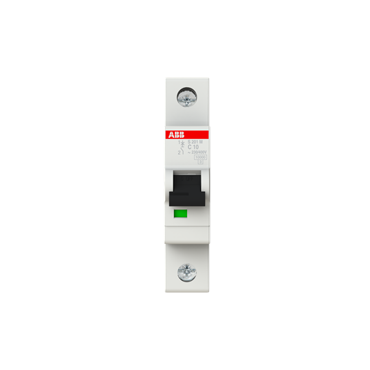 2CDS271001R0104  -  S201M-C10 Miniature Circuit Breaker - 1P - C - 10 A      15-20 gün təslim