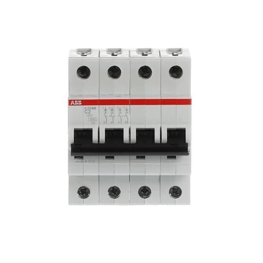 2CDS274001R0024  -  S204M-C2 Miniature Circuit Breaker - 4P - C - 2 A      15-20 gün təslim