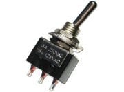 MTS-1  -  MTS-102 -MTS-1 , MTS1 , 3A 250VAC ANAHTAR ON ON 3P TOGGLE SWITCH