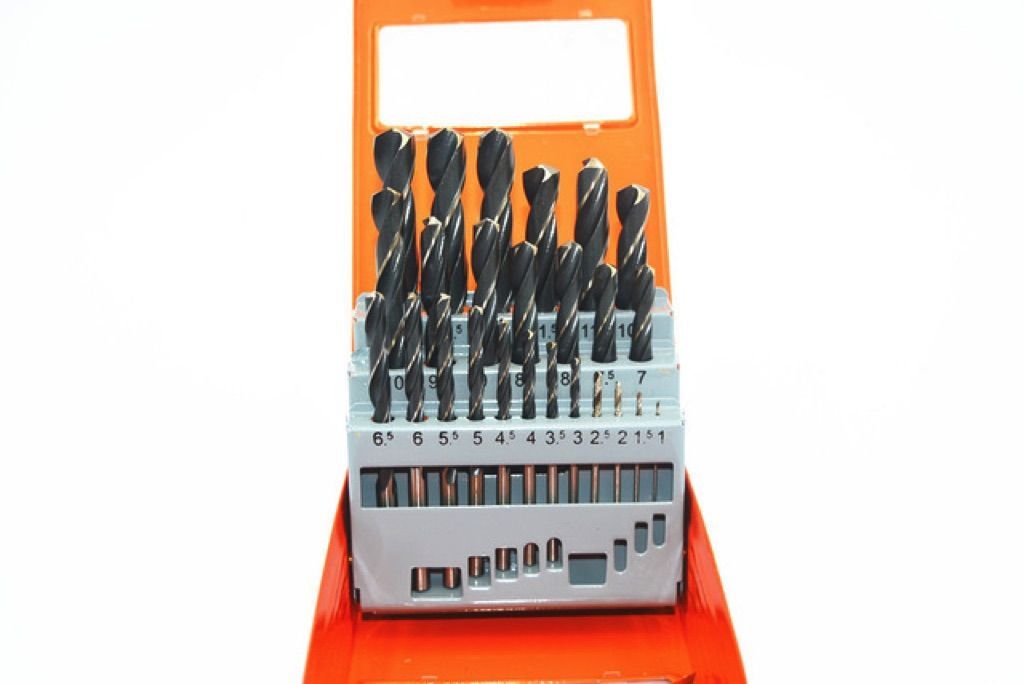 630255  -  STRAIGHT SHANK TWIST DRILL SET,HSS,25'S,1-13MM BY 0.5MM