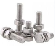 692550  -  HEXAGON HEAD BOLT WITH NUT, S. STEEL,M8X75MM