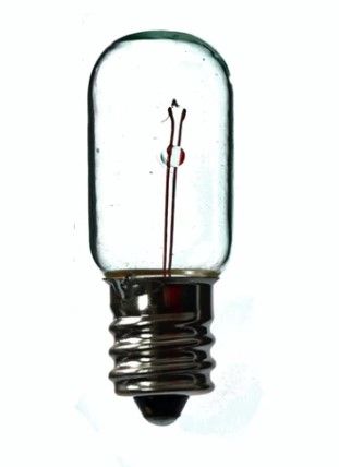 790544  -  TUBULAR PILOT LAMP,E12,CLEAR,20X48MM,24V,0.11A