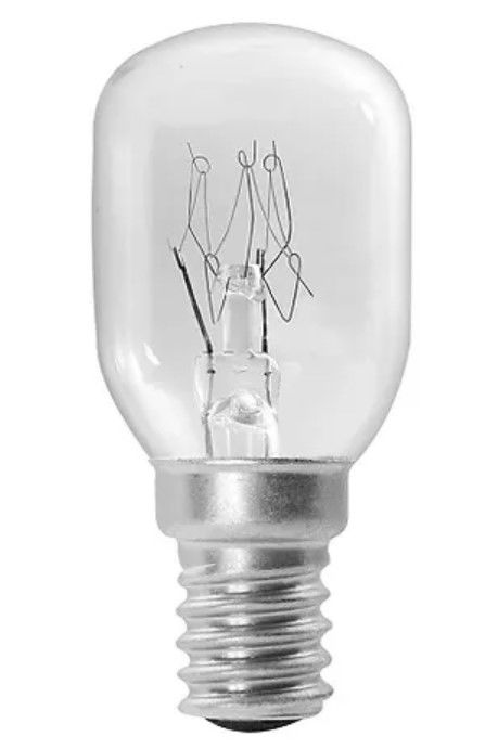 790576  -  TUBULAR PILOT LAMP,E26,CLEAR,26X60MM,24V,5W