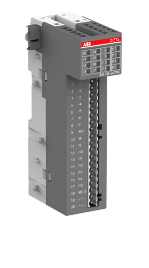 1SAP230500R0000  -  Digital input module. 16 DI 100..240VAC (DI572)