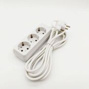 792963  -  MULTIWAY RECEPTACLE WITH CORD AND PLUG,EUROPEAN,2 WAYS,3MTR