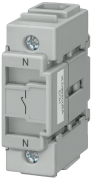 3LD9280-0B  -  Neutral conductor, leading switching for Front mounting, for 100 A and 125 A, accessory for main and emergency switching-off switch 3LD2         15-20 gün təslim