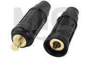 794762  -  WELDING CABLE CONNECTOR,500A,CABLE SIZE 60-80MM,L295MM,510GRMS