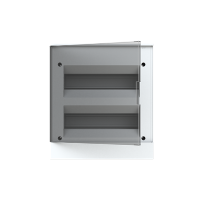 1SZR004001A2207  -  BEW402124 Consumer unit , Surface mounting, 24 modules, 2 row(s), IP40, Door: Single, Transparent, Dimensions: 335 mm x 300 mm x 102 mm      15-20 gün təslim