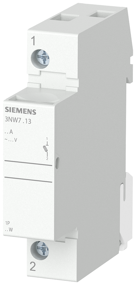 3NW7013  -  SENTRON, cylindrical fuse holder, 10x38 mm, 1-pole, In: 32 A, Un AC: 690 V