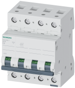 5SL4606-7  -  Miniature circuit breaker 400 V 10kA, 3+N-pole, C, 6A         15-20 gün təslim