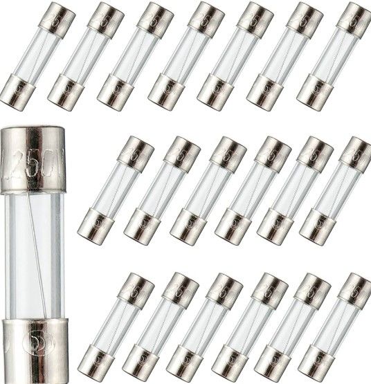 F20A5X20MM  -  GLASS TUBE FUSE,Ф5.2XL20MM,20A 250V