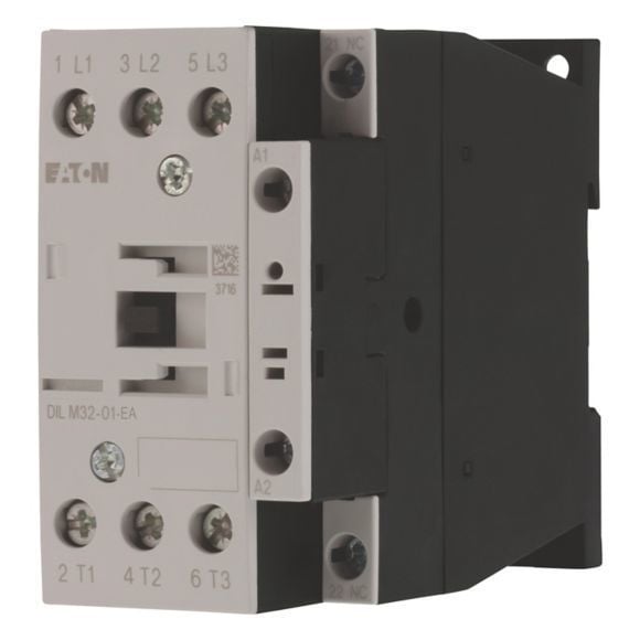 190003  -  DILM32-01-EA(230V50HZ,240V60HZ) - Contactor, 3 pole, 380 V 400 V 15 kW, 1 NC, 230 V 50 Hz, 240 V 60 Hz, AC operation, Screw terminals      15-20 gün təslim