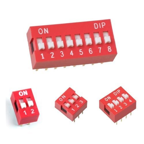 8PINDS  -  8 Pin Dip Switch