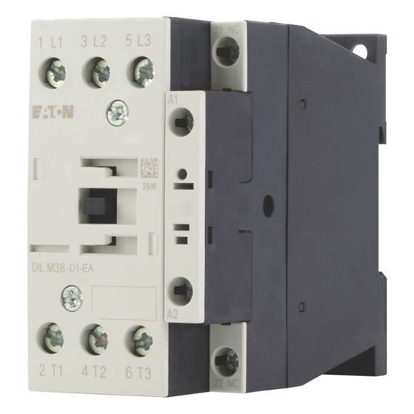 190007  -  DILM38-01-EA(230V50HZ,240V60HZ) - Contactor, 3 pole, 380 V 400 V 18.5 kW, 1 NC, 230 V 50 Hz, 240 V 60 Hz, AC operation, Screw terminals      15-20 gün təslim