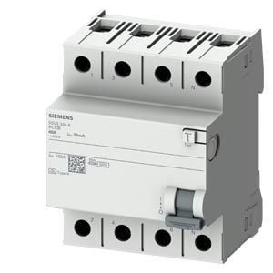 5SV5642-6  -  Residual current operated circuit breaker, 4-pole, Type A, In: 25A, 300mA, Un AC: 400V Residential         15-20 gün təslim