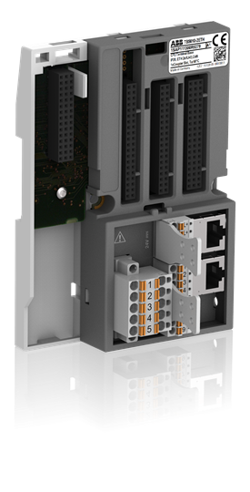 1SAP111300R0278  -  Terminal base. For AC500 V3. 1 slot for communication module. 2 Ethernet interfaces. 1 serial interface. 1 CAN interface (TB5610-2ETH)