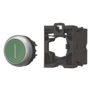 216512  -  M22-D-G-X1/K10 - Pushbutton, RMQ-Titan, Flat, momentary, 1 N/O, green, inscribed, Bezel: titanium      15-20 gün təslim