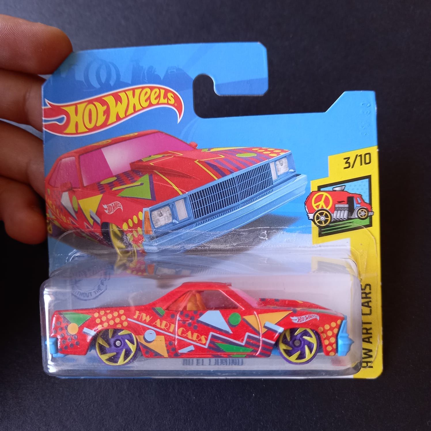 80 EL CAMINO ART CARS HOT WHEELS