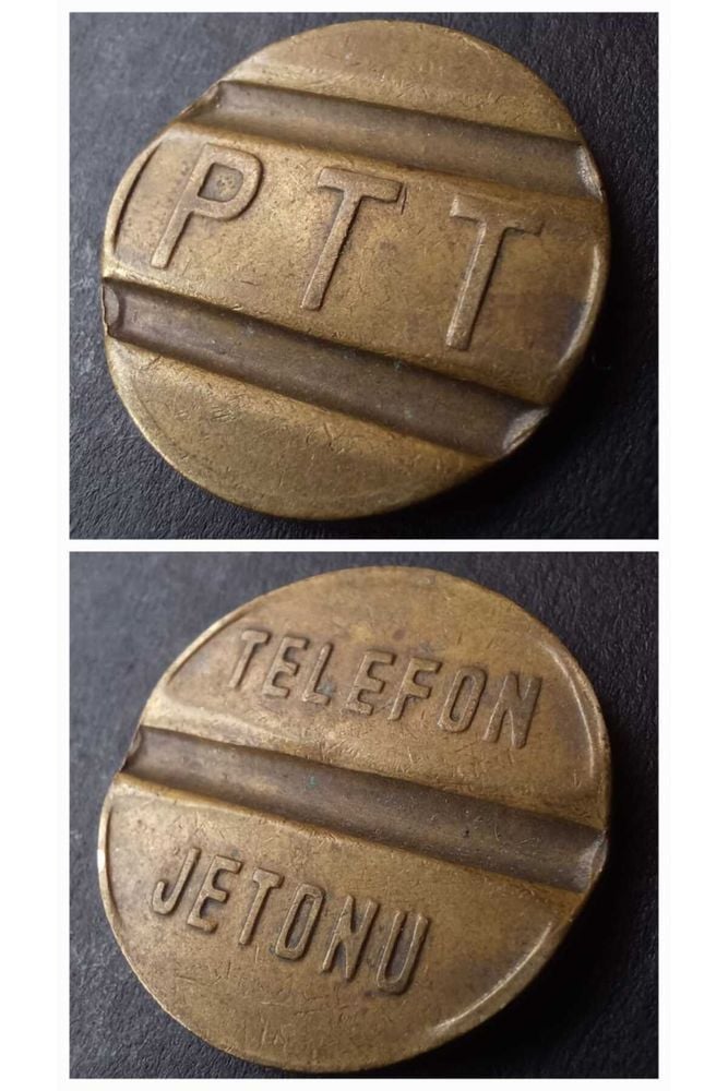 Ptt telefon jeton (büyük boy)