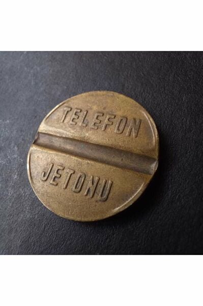 Ptt telefon jeton (büyük boy)