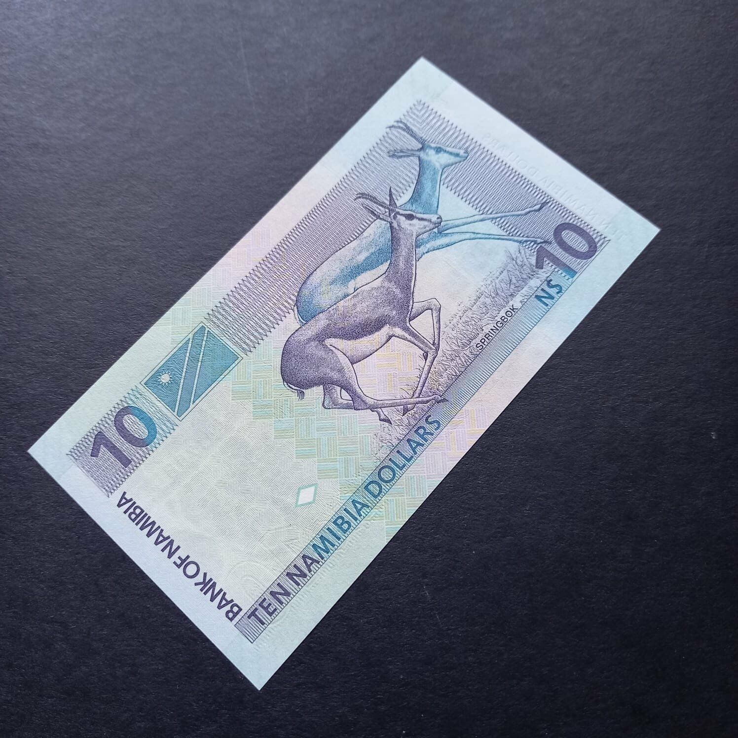 2001 Namibia 10 Dollars ÇİL eski yabancı kağıt para - 3996366892fcfebd7e