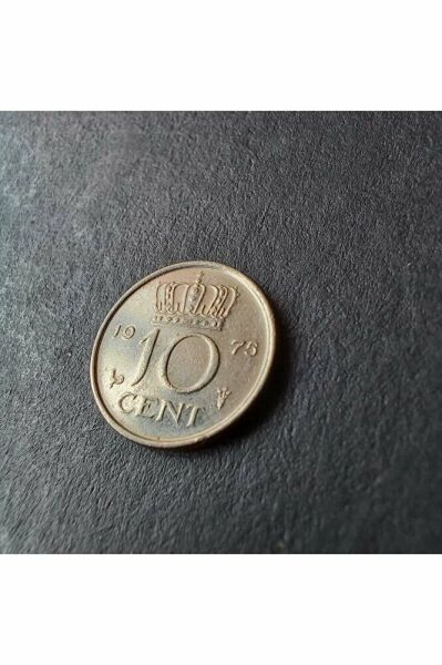 1974/1975 Hollanda 10 cent takım ÇİL eski yabancı madeni para