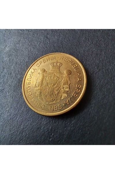 2021 sırbistan 1-2 dinar takım ÇİL eski yabancı madeni para