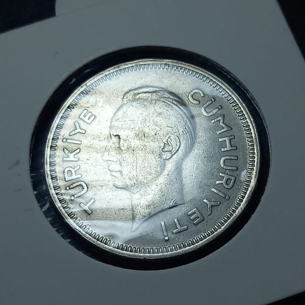 Escoines Koleksiyon 1940 ismet inönü 1lira 12gr ÇÇT+ eski madeni para %83 Gümüş - 39963668b02eb78414