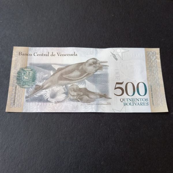 Escoines Koleksiyon 2017 Venezuela 500 Bolivar ÇİL eski yabancı kağıt para - 399636695475693f3a