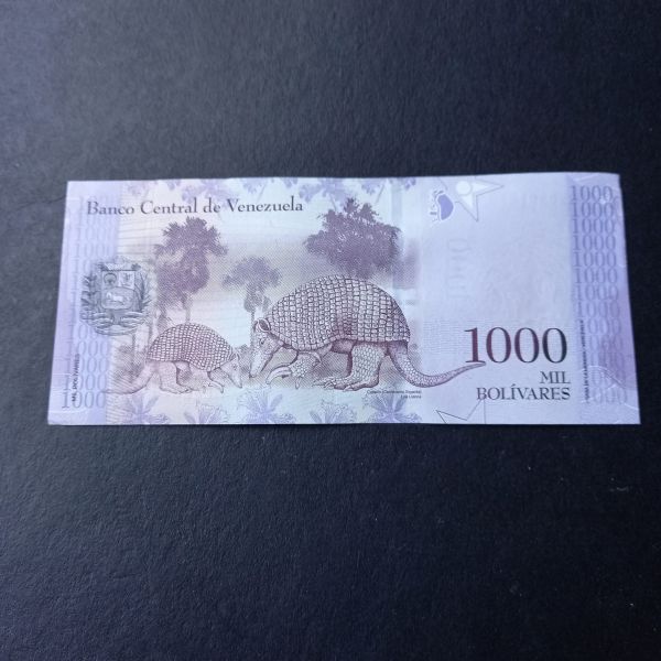 Escoines Koleksiyon 2017 Venezuela 1000 Bolivar ÇİL eski yabancı kağıt para - 3996366953dc941732