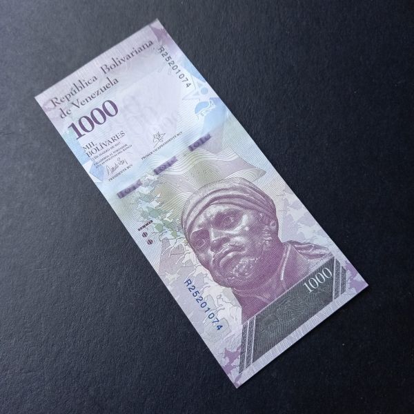 Escoines Koleksiyon 2017 Venezuela 1000 Bolivar ÇİL eski yabancı kağıt para - 3996366953dc941732