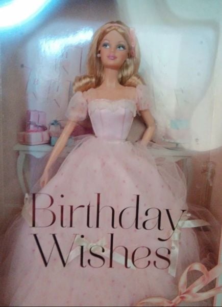 Birthday Wishes Barbie Doll 2012 Mattel Pink Label - Barbie Bebek