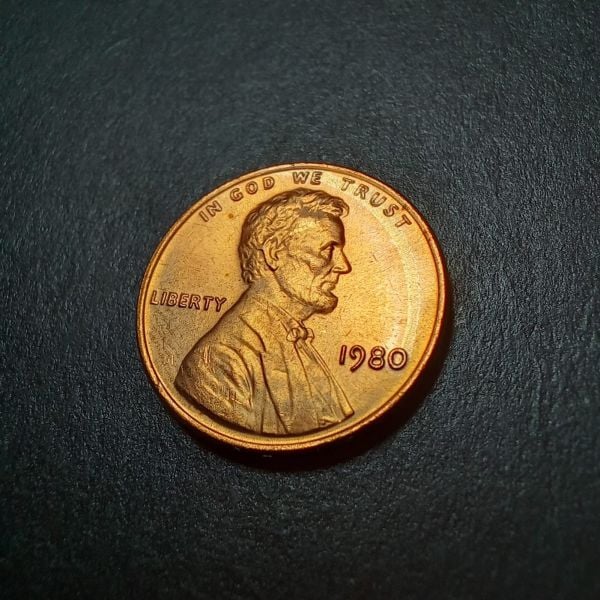 1980 one cent ÇİL/PROOF - darphane setinden çıkarıldı eski yabancı madeni para - 399636653abb4985be