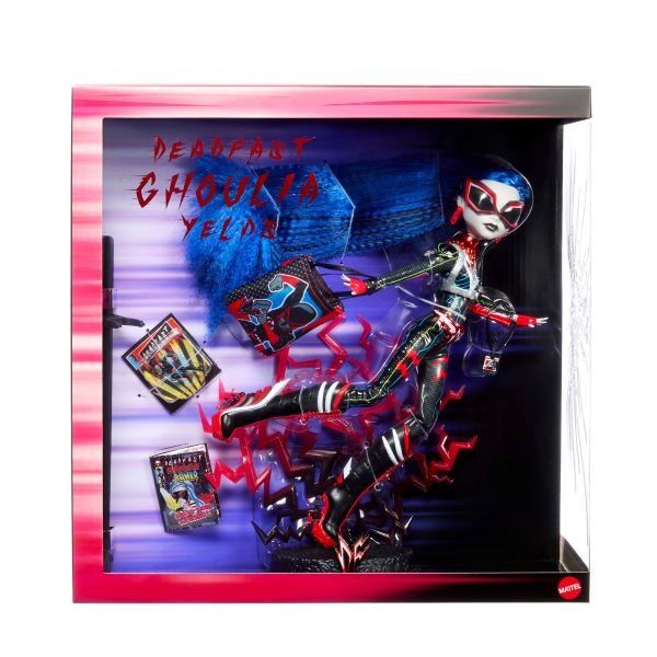 Escoines Koleksiyon Monster High Deadfast Ghoulia Yelps 39963673d0fa67742f