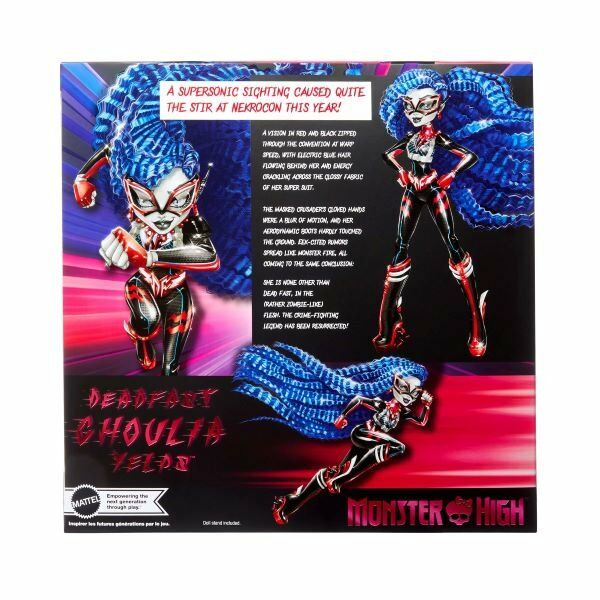 Escoines Koleksiyon Monster High Deadfast Ghoulia Yelps 39963673d0fa67742f