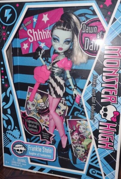 Escoines Koleksiyon Monster High Dawn Of The Dance Frankie Stein - 2008 Üretimi - 39963673d1e2a14ca0