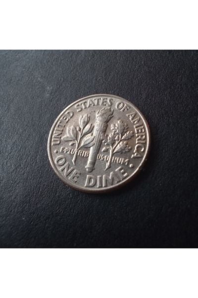 1986 amerika one dime çil Eski yabancı madeni para