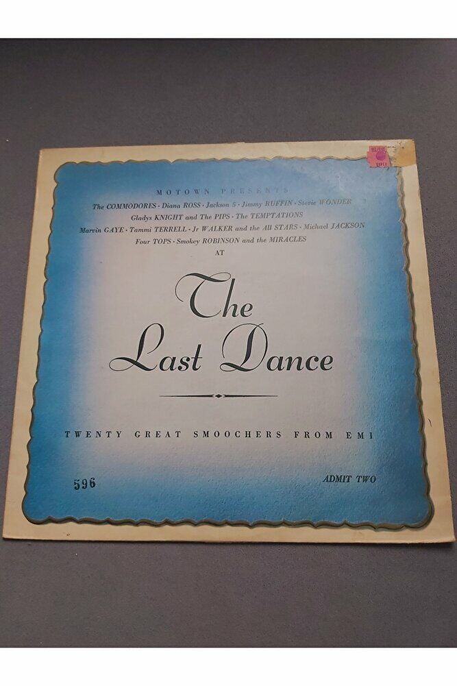 1980 The Last Dance - vinyl 33lük plak