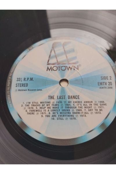 1980 The Last Dance - vinyl 33lük plak