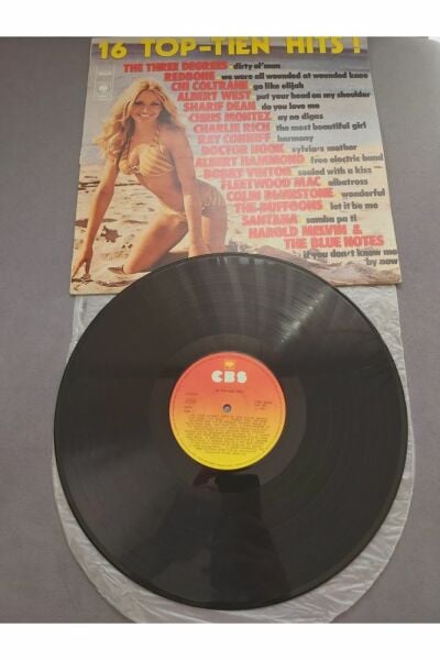 16 Top - Tien Hits! 1974 vinyl 33 lük plak